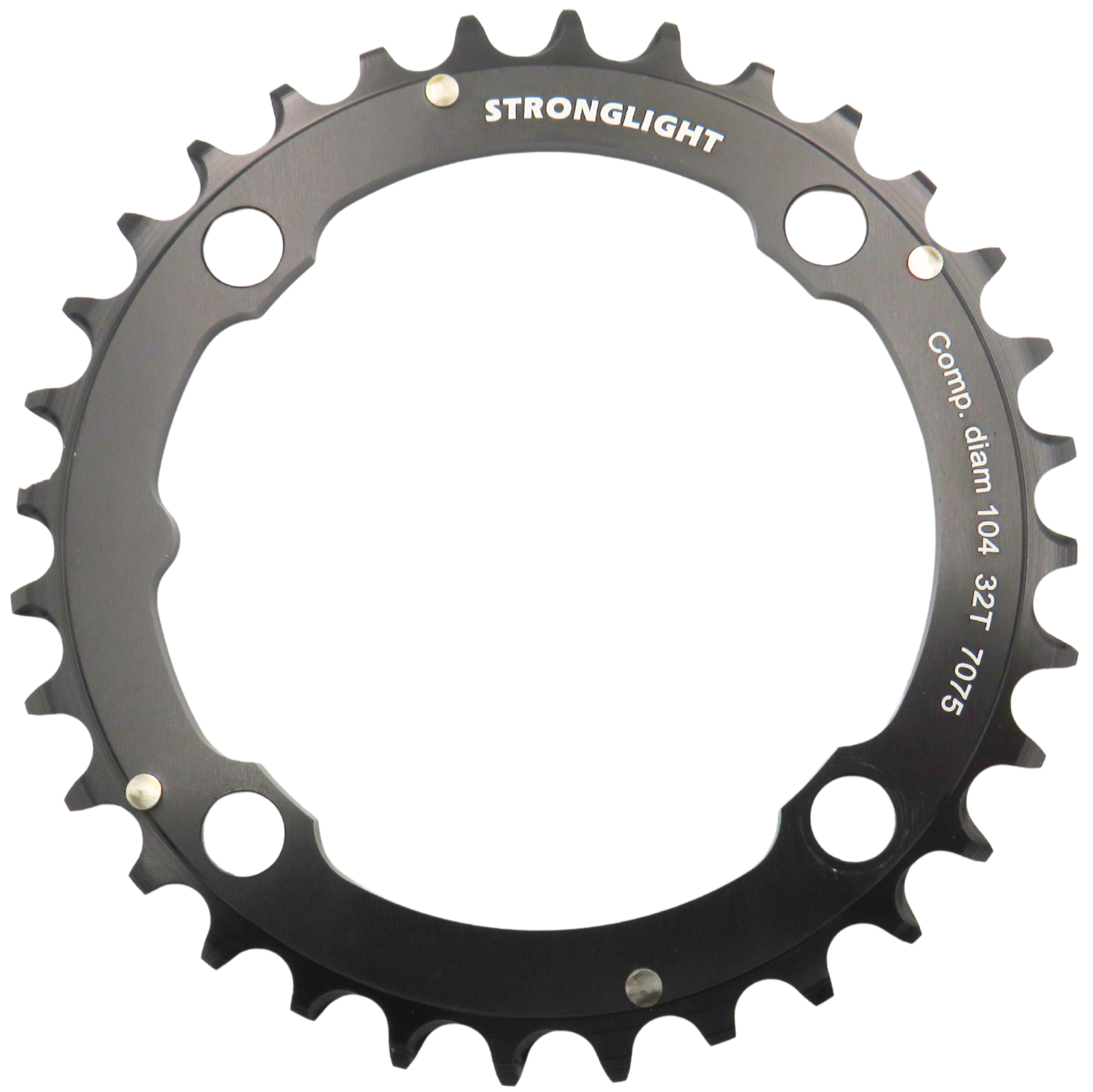 Stronglight MTB Chainring 32 Tooth 9 Speed 104mm BCD 4 Arm Mounting Aluminium -H