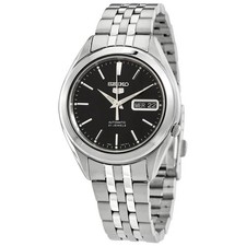 Imagen de Seiko 5 Automatic Black Dial Men's Watch SNKL23K1