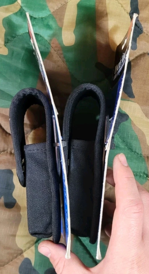 Unlce Mike's Pistol Magazine Case Black Nylon AMBIDEXTROUS Set Of 2 - Image 4 of 4