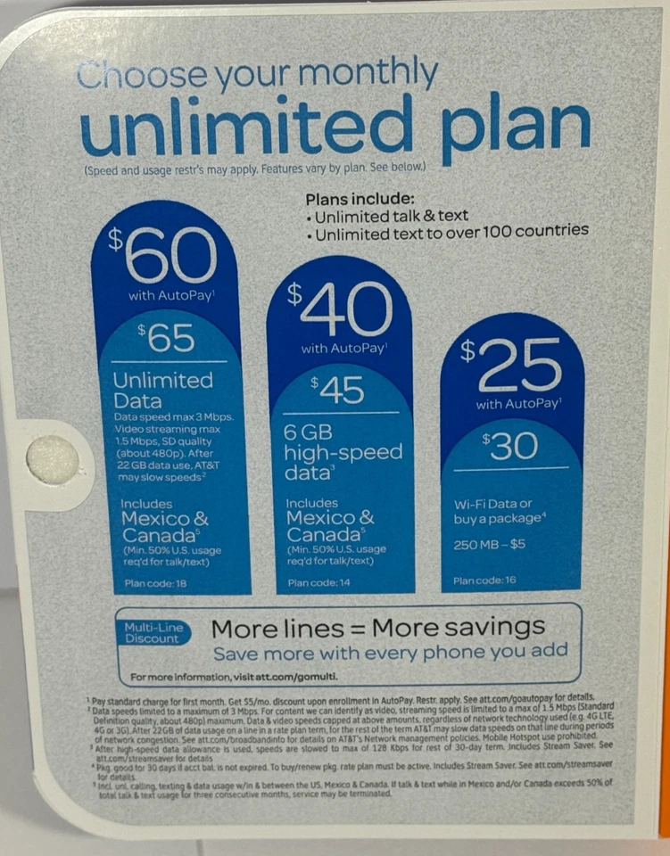 AT&T Go Phone ALCATEL Ideal 8GB 4.5" Prepaid Smartphone Slate Blue - NEW/SEALED - Image 4 of 4