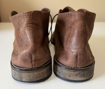 Vero Cuoio Mens 44(11) Suede Brown Lace Up Made in Italy Boots Vero Cuoio Mens 44(11) Suede Brown Lace Up Made in Italy  main image 3