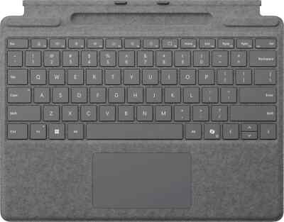 Microsoft Surface Pro Keyboard With Pen Storage Clavier Avec Gray #SHEB