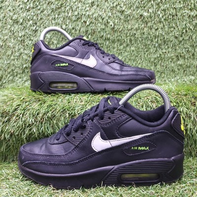 Nike Air Max 90 Black Silver Neon Green 