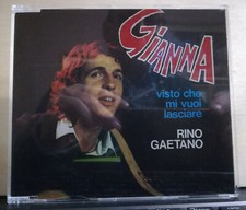 RINO GAETANO - GIANNA - VISTO CHE MI VUOI LASCIARE -pctures disc LIMITED EDITION