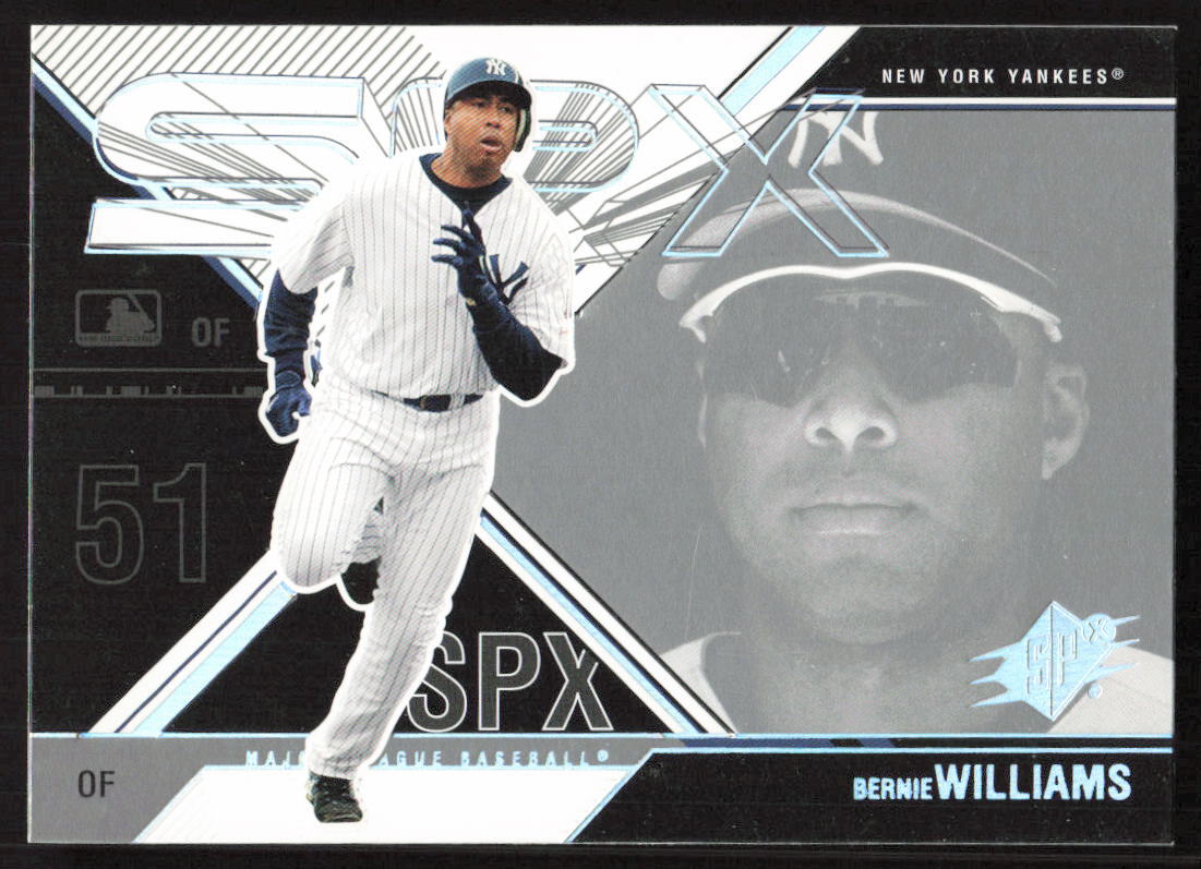 2003 Upper Deck SPx   Bernie Williams #81 New York Yankees