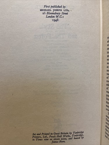 The Sky and The Forest by C. S. Forester 1948 UK 1st/1st HB Michael Joseph - Picture 4 of 6