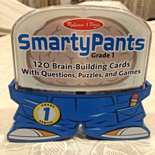 Melissa  Doug Smarty Pants 1st Grade 120 Educational Questions Puzzles  Games