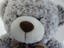 VTG 2017 FAO Schwarz NY Teddy Bear Plush Stuffed Animal Toy Curly Hair