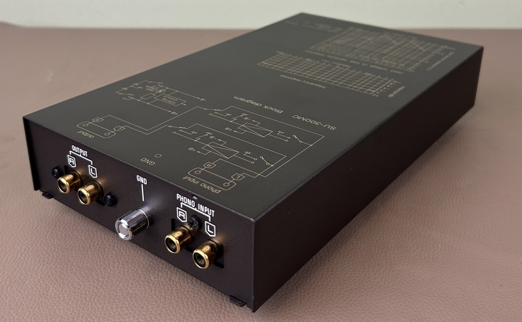 TECHNICS SU300MC MOVING COIL PREAMPLIFIER ORIGINAL BOX NICE