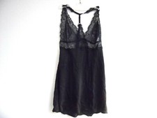Adore Me Women's Soft Cozy Sleepwear Slip 07310 Black Size Large