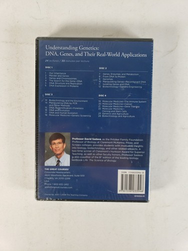 Understanding Genetics: DNA, Genes, Real World Applications - Great Courses NEW - Picture 2 of 5
