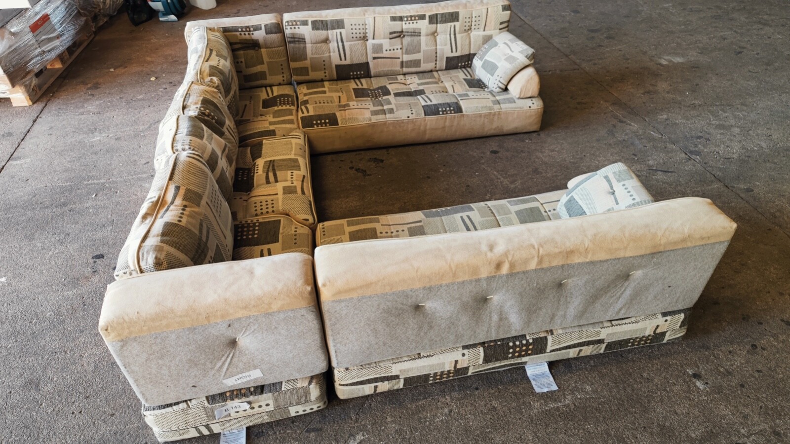 Caravan Cushions Seating Area Bailey Senator Series 6 UShape