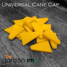 Cane Caps Triangle Rubber Garden Protectors Toppers Eye Protection Small-Large