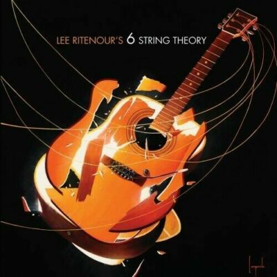 CD 6 String Theory von Lee Ritenour, neu, mit Originalautogramm von Ritenour