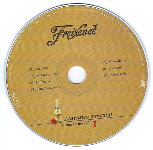 AUTHENTICA EMOTION - MOVIDA - LATEINAMERIKANISCHER RHYTHMUS - AUFL. WERBUNG FREIXENET - 2003 - Bild 3 von 3