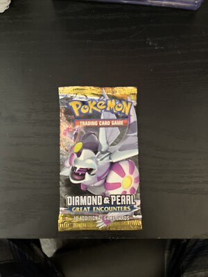 Pokemon "Great Encounters" 10-Card Sealed Booster Pack (Palkia) X1 | eBay
