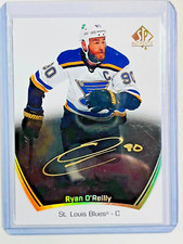 2021-22 SP Authentic Limited Autograph BLACK #45 Ryan O'Reilly St. Louis Blues