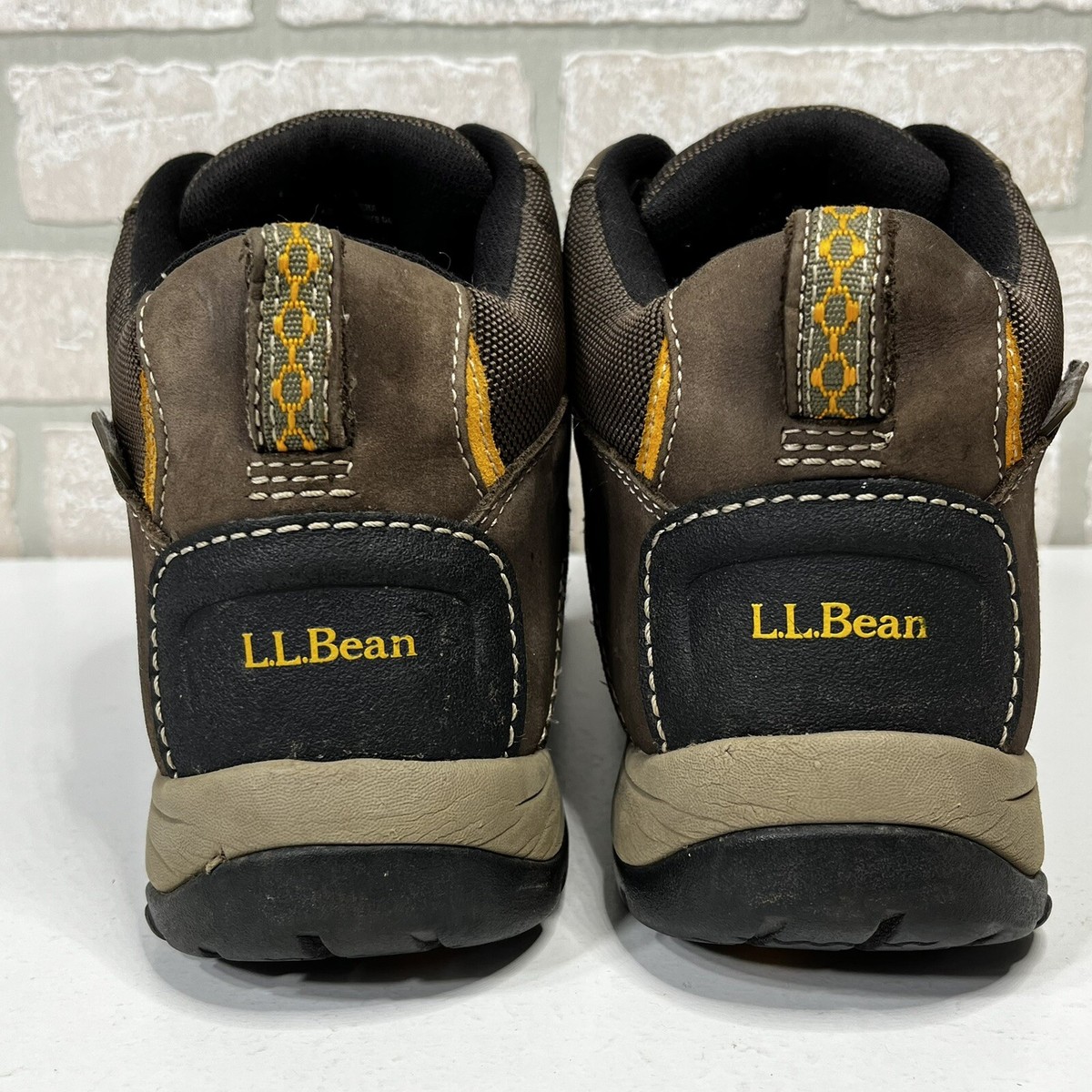 LL Bean Hiking Boots Mens Sz 10M Brown Suede Leather Tek 2.5 Trail Outdoor LL Bean TEK 2.5 Hiking Trail Shoes Men main image 2