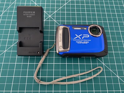 Fujifilm FinePix XP 170 Digital Camera 14 MP Blue waterproof