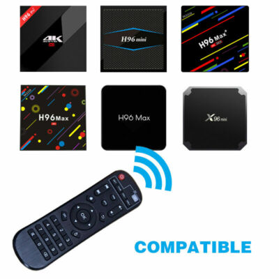 4 PACK Remote Control for H96/H96 PRO/H96 PRO+/H96 MAX H2/X96 ** 2 REMOTES **