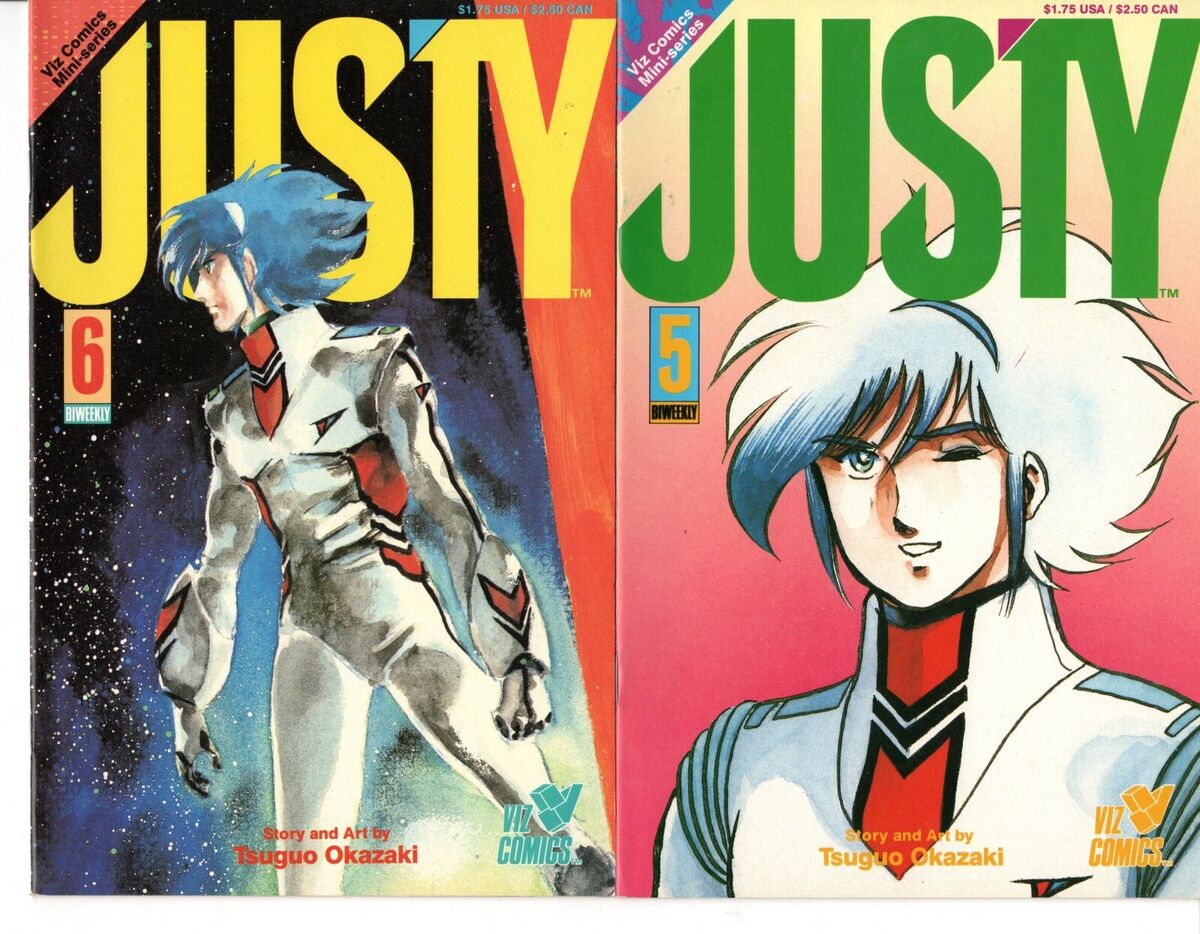 9 JUSTY 1 2 3 4 5 6 7 8 9 Viz Complete Set Comic Books Manga 9 JUSTY 1 2 3 4 5 6 7 8 9 Viz Complete Set Comic Books Manga
