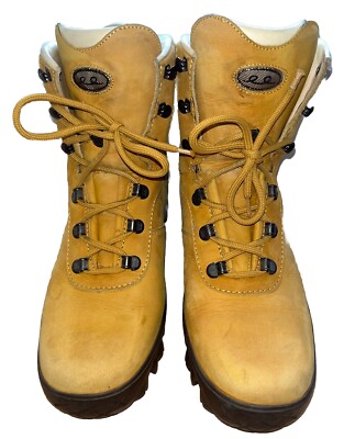 Bally Exedo Medusa Women s HIKING Ankle Boots US Sz 7.5 EU 5 made in Italy-EUC