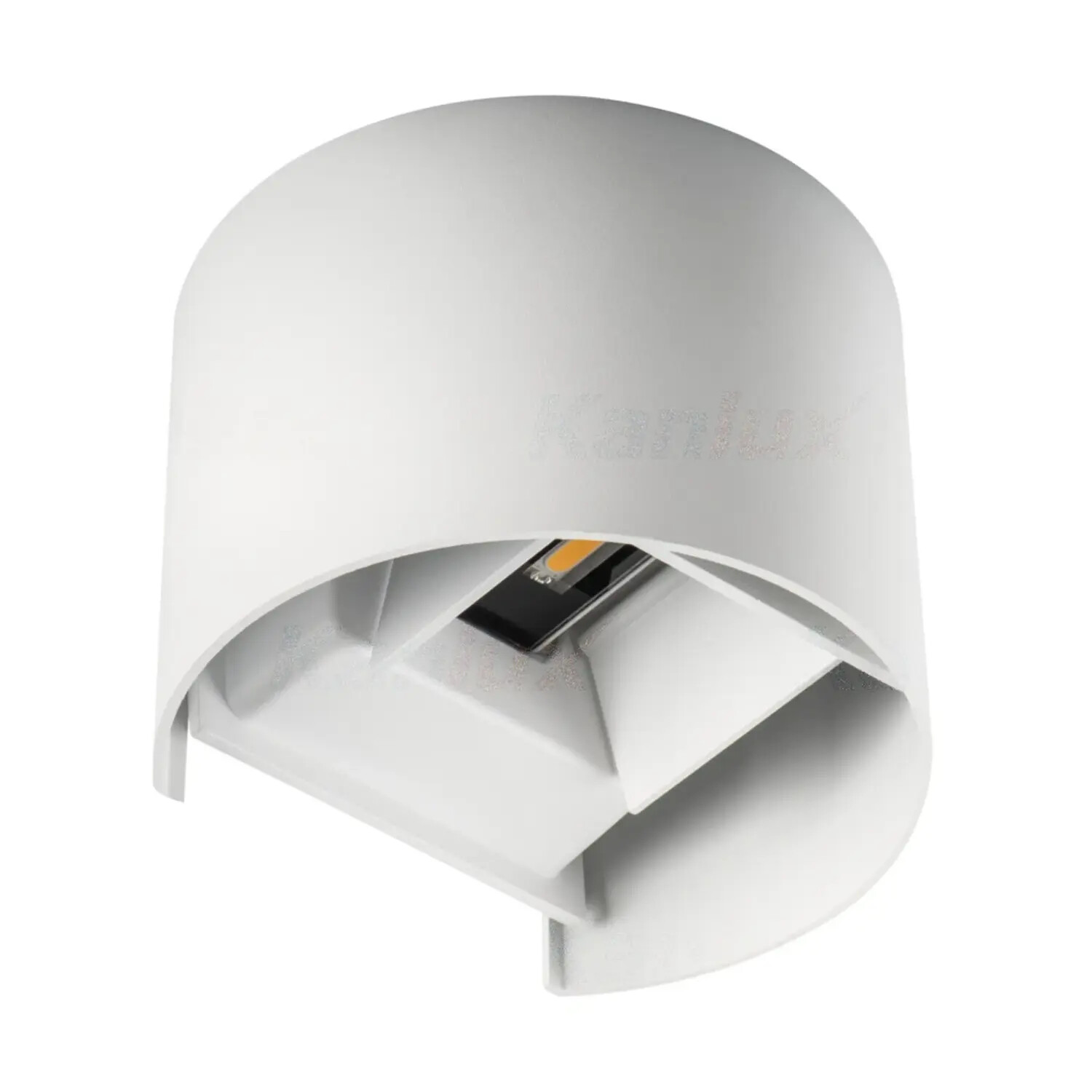 Applique LED Parete 7W Bianco Naturale Tondo - Doppia Luce Muro