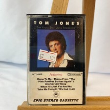 Tom Jones - Say You'll Stay Untill Tomorrow 1977 Cassette Tape - Very Nice 