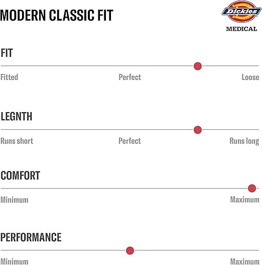 Pantalones Médicos Dickies EDS Signature para Mujer, Cintura Elástica Pull-On Carga, Blancos Foto 2 de 4