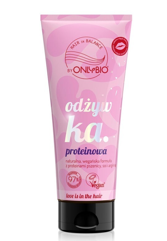 ONLY BIO LOVE HAIR Natural vegan protein conditioner, 200ml