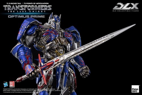 New ThreeZero DLX Transformers: The Last Knight Optimus Prime Action Figure - Picture 5 of 16