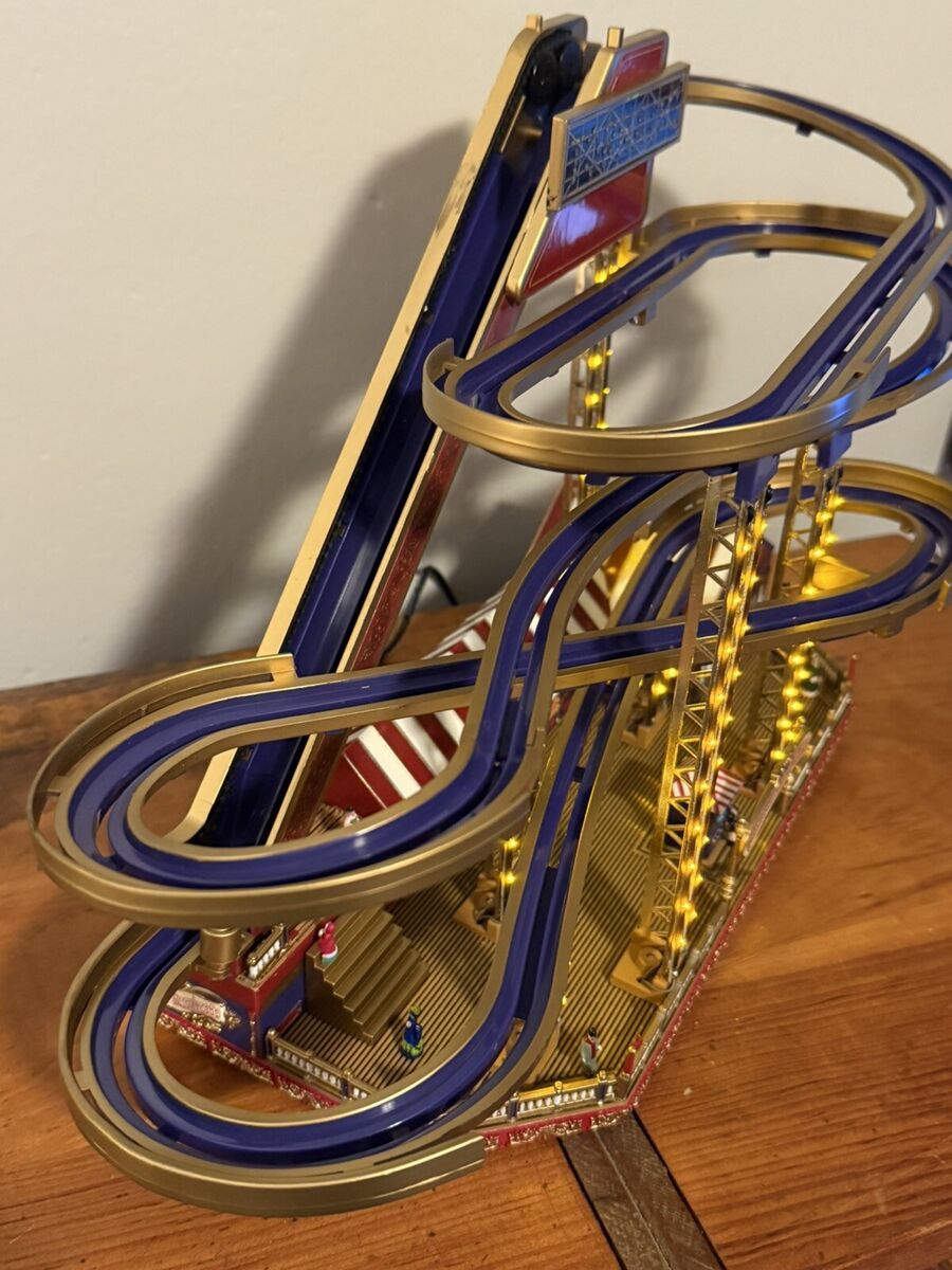 Mr Christmas Gold Label World's Fair Tornado Roller Coaster Mr Christmas Gold Label World's Fair Tornado Roller Coaster