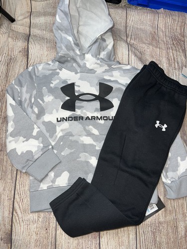 Under Armour Little Boys Gray Camo 