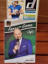 2023 Panini Donruss Football Rich Eisen Fans of The Game-Insert - New York Jets