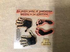 Close To My Heart My Acrylix CTMH Baby Impressions A1037 Hand And Foot Prints