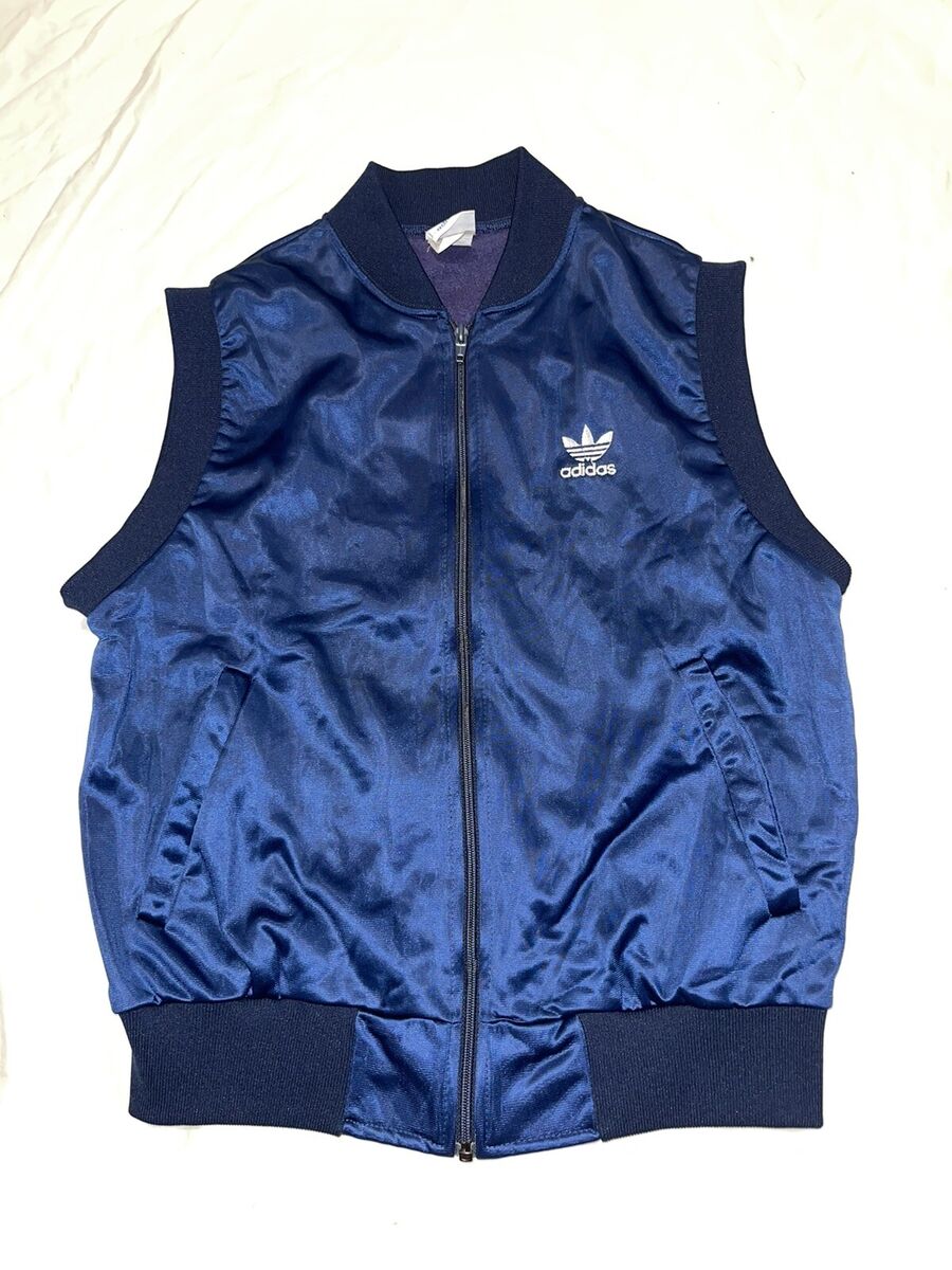 Rare 80s vintage Adidas vest Size Large Made In USA Run Rare 80s vintage Adidas vest Size Large Made In USA Run