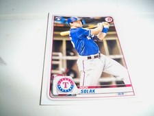 Nick Solak 2020 Bowman RC #96