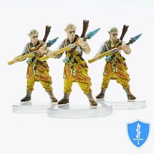 Elf Cleric of the Grave x3 - Waterdeep Dungeon of the Mad Mage #9 D&D Miniature