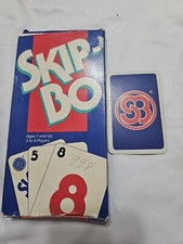 Vintage 1995 Skip-Bo By Mattel Card Game Made In USA
