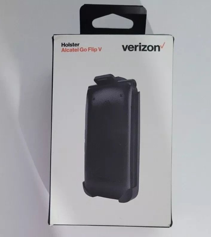 Verizon Holster Case for Alcatel Go Flip V Color: Black