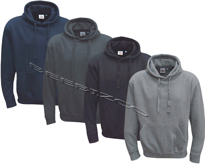 Herren/Damen Uni Kapuzen Hoodie Fleece Oberteil Pullover Arbeitskleidung Sweatshirt Hoody