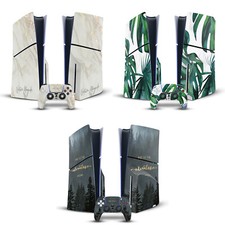 NATURE MAGICK ART MIX VINYL SKIN FOR SONY PS5 SLIM DISC CONSOLE  CONTROLLER