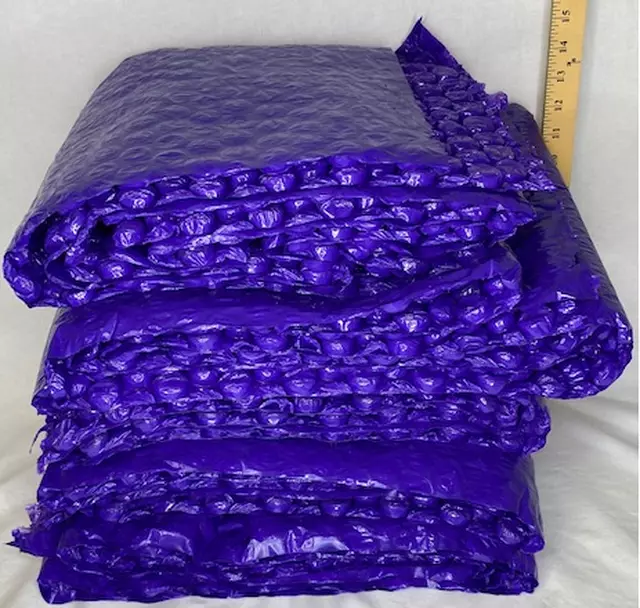 Purple bubble wrap deals