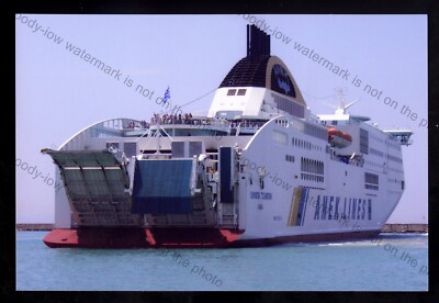 FQ921 - Anek Lines Ferry - Olympiasieger - Foto 6''x4''