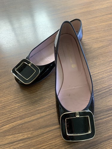 pretty ballerinas black patent