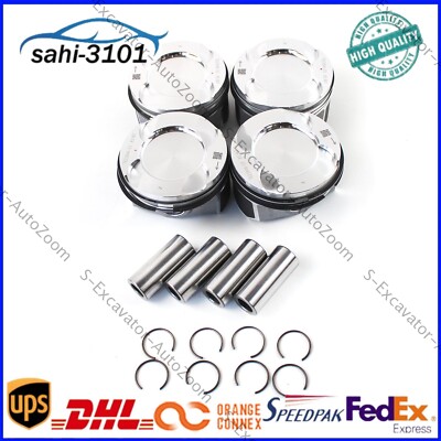 4x Kolben Ringe 84mm Φ22mm CR Nural Goetze Für BMW 125i 320i 328i 428i 528i