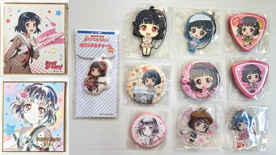 BanG Dream Girls Band Party! Rimi Ushigome Poppin'Party,brooch,keychain ETC x 12