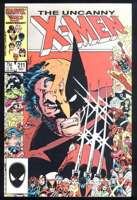 Uncanny X-Men #211 (Marvel 1986) 1st Apps Marauders SEE PHOTOS