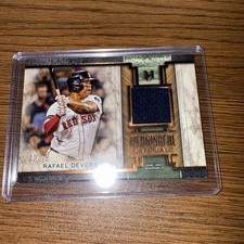 2025 Topps Museum Meaningful Materials Relic Rafael Devers Red Sox 3/75