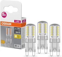 Osram Led Pin G9 2,6W 2700K Warmweiß Ersetzt 30W 3Er Pack Pin Lampe